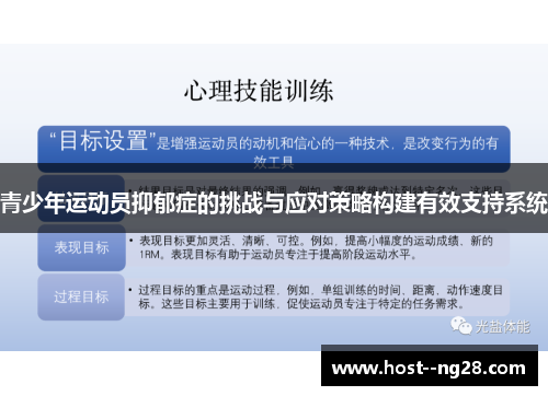 青少年运动员抑郁症的挑战与应对策略构建有效支持系统