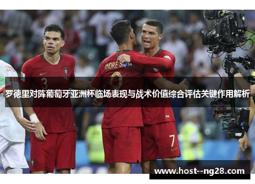罗德里对阵葡萄牙亚洲杯临场表现与战术价值综合评估关键作用解析 罗德里对阵葡萄牙亚洲杯临场表现与战术价值综合评估关键作用解析